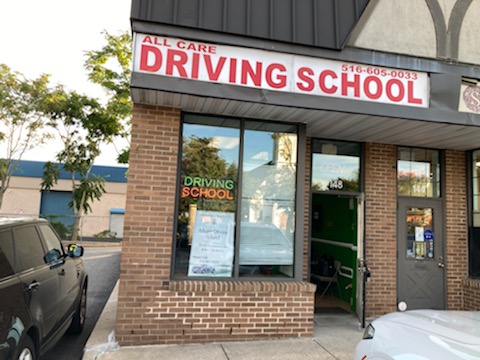All Care Driving School storefront entrance